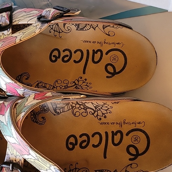 Calceo Owl clogs WCAL133 Women's sz 36 /US 5.5 NIB - Picture 4 of 8